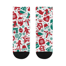 Cargar imagen en el visor de la galería, Calcetines Personalizados con Talón y Punta Negros | Diseño Único
