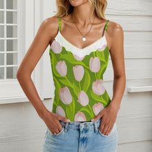 Cargar imagen en el visor de la galería, V-neck Lace Camisole 91rGZHlcenL._AC_SL1500_