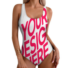 Cargar imagen en el visor de la galería, Nuevo traje de baño de una pieza 2024 para mujer SDS2011 personalizado con patrón foto texto (impresión de imágenes múltiples)