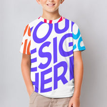 Cargar imagen en el visor de la galería, Camiseta infantil de algodón puro ET personalizado con patrón foto texto