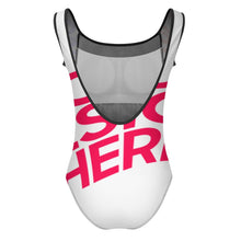 Cargar imagen en el visor de la galería, Novedad de 2024 Traje de baño SDS2006 para mujer una pieza monokini de tela de malla personalizado con patrón foto texto (impresión de imágenes múltiples)