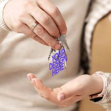 Cargar imagen en el visor de la galería, Llavero acrílico transparente Impresión a doble cara de 3 mm de espesor personalizado con patrón foto texto