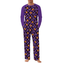 Cargar imagen en el visor de la galería, Conjunto Pijama Hombre Personalizable Manga Ranglan