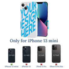 Cargar imagen en el visor de la galería, Funda de plástico para iPhone 13 personalizado con patrón foto texto