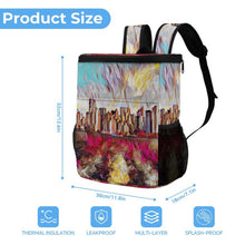 Cargar imagen en el visor de la galería, Mochila Térmica Personalizada con Impresión Completa para Exteriores