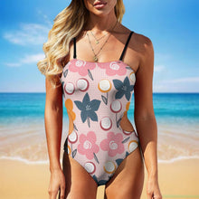 Cargar imagen en el visor de la galería, Bañador Entero con Recortes Laterales Personalizado | Monokini Estampado