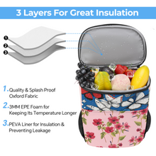 Cargar imagen en el visor de la galería, Mochila Ice Pack 0536 personalizado con impresión completa de múltiples imágenes con Foto Logo Patrón Texto
