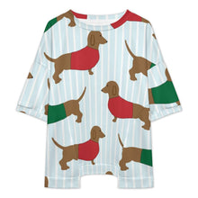 Cargar imagen en el visor de la galería, Camiseta Oversize Mujer Hombros Caídos | Personalizable con Foto