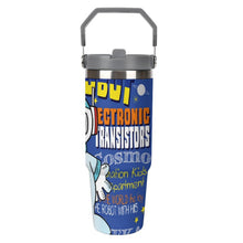 Cargar imagen en el visor de la galería, Vaso Térmico de Viaje Personalizado en Acero Inoxidable de 30oz con Pajita