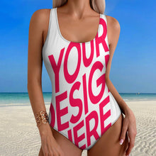 Cargar imagen en el visor de la galería, Nuevo traje de baño de una pieza 2024 para mujer SDS2011 personalizado con patrón foto texto (impresión de imágenes múltiples)