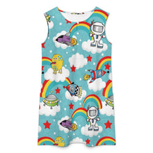 Cargar imagen en el visor de la galería, Vestido Camiseta Mujer con Bolsillos Personalizable | Tela Saludable Confort