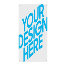 Cargar imagen en el visor de la galería, Banner decorativo para cortina de puerta (vertical) personalizado con patrón foto texto