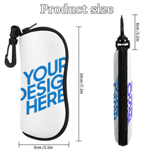 Cargar imagen en el visor de la galería, Estuche Vertical para Gafas personalizado con patrón foto texto
