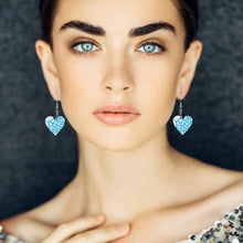 Cargar imagen en el visor de la galería, Pendientes de madera natural colgantes para mujeres y niñas SS1405003 Personalizados con Foto, Texto o Logo