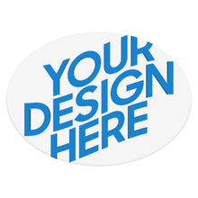 Cargar imagen en el visor de la galería, Mantel ovalado impermeable de hule JJ05191097 personalizado con patrón foto texto