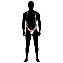 Cargar imagen en el visor de la galería, Ropa interior sexy de una pieza para hombre SDSQQ001 personalizado con patrón foto texto (impresión de imágenes múltiples)