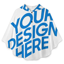 Cargar imagen en el visor de la galería, Sudadera con capucha para adolescentes RTDP09 personalizado con patrón foto texto (impresión de imagen única)