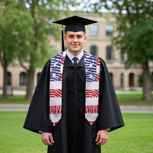 Cargar imagen en el visor de la galería, Estola de Graduación Corte V Personalizada | Foto Perfecta