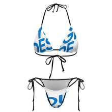 Cargar imagen en el visor de la galería, Traje de baño triangular push-up para mujer SDS0313 personalizado con patrón foto texto (impresión de imagen única)