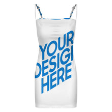 Cargar imagen en el visor de la galería, Vestido bustier tubo para mujer LM450 personalizado con patrón foto texto (impresión de imagen única)