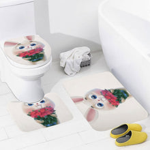 Cargar imagen en el visor de la galería, Juego Alfombras Baño 3 Piezas Personalizado | Set Antideslizante Vellón Coral