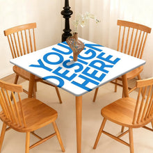 Cargar imagen en el visor de la galería, Mantel cuadrado de hule JJ05191095 personalizado con patrón foto texto (impresión de imagen única)