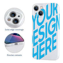 Cargar imagen en el visor de la galería, Funda de plástico para iPhone 13 personalizado con patrón foto texto