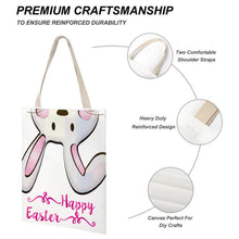 Cargar imagen en el visor de la galería, Tote Bag de Lona Minimalista XL (35x45cm) | Bolso de Hombro Personalizado