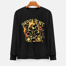 Cargar imagen en el visor de la galería, 100% algodón impreso en la parte delantera y trasera sudadera unisex de manga larga hombres mujeres diferentes colores camiseta personalizado con patrón foto texto