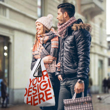 Cargar imagen en el visor de la galería, Bolsa de Compras Plegable / Bolsa Tote Plegable XB0601017 personalizado con patrón foto texto (impresión de imágenes múltiples)
