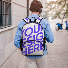 Cargar imagen en el visor de la galería, Mochila de gran capacidad (44 x 32 x 19 cm) personalizado con patrón foto texto