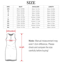 Cargar imagen en el visor de la galería, Vestido Chaleco LM456 para Mujer con 2 Bolsillos Grandes personalizado con patrón foto texto (impresión de imágenes múltiples)