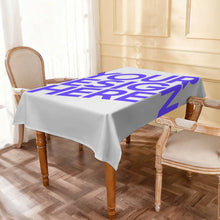 Cargar imagen en el visor de la galería, Mantel rectangular Oxford JJ05191113 personalizado con patrón foto texto