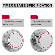 Cargar imagen en el visor de la galería, Temporizador Cocina Magnético Acero Inoxidable | Timer Personalizado