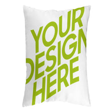 Cargar imagen en el visor de la galería, Fundas de almohada de gran tamaño de 30 x 50 cm a 50 x 137 cm personalizado con patrón foto texto (diferentes patrones en ambos lados)