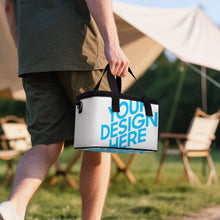 Cargar imagen en el visor de la galería, Bolsa de almuerzo / Bolsa térmica portátil personalizado con patrón foto texto