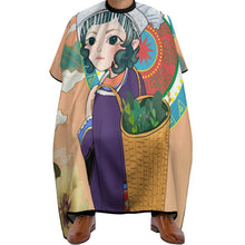 Cargar imagen en el visor de la galería, Delantal de Barbería Profesional Personalizable | Capa de Corte Resistente