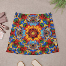 Cargar imagen en el visor de la galería, Falda Corta Personalizada con Foto | Diseño de Doble Capa
