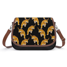 Cargar imagen en el visor de la galería, Bolso Bandolera Piel Vegana Personalizado | Cartera Flap Messenger Mujer