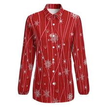Cargar imagen en el visor de la galería, Blusa Vintage Manga Farol | Camisa Cuello V Personalizada