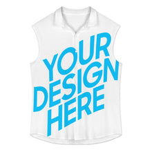 Cargar imagen en el visor de la galería, Camisa sin mangas para hombre LTDCS22 personalizado con patrón foto texto