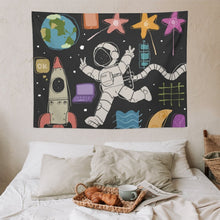 Cargar imagen en el visor de la galería, Tapiz de Pared Personalizable | Decoración Bohemia | Arte Mural Poliéster