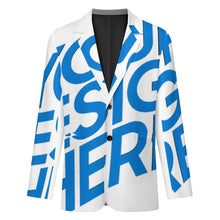 Cargar imagen en el visor de la galería, Traje boutique para hombre de 2 botones LTM100852 personalizado con patrón foto texto (impresión de imagen única)