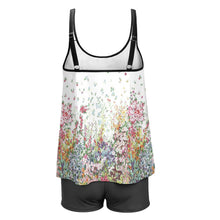 Cargar imagen en el visor de la galería, Tankini Personalizado con Culotte (Bañador de Dos Piezas Estilizador)
