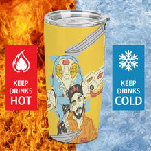 Cargar imagen en el visor de la galería, Vaso de Viaje Acero Inoxidable 304 Personalizable | Térmico con Pajita