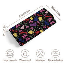 Cargar imagen en el visor de la galería, Cartera Bifold de Cuero Sintético Personalizable con Impresión UV