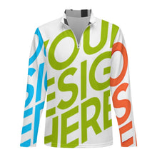 Cargar imagen en el visor de la galería, Polo deportivo para hombre LM111 personalizado con patrón foto texto (impresión de imágenes múltiples)