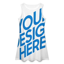 Cargar imagen en el visor de la galería, Vestido sin mangas para mujer LM412 personalizado con patrón foto texto