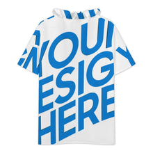 Cargar imagen en el visor de la galería, Camiseta Cárdigan de Manga Corta para Mujer NT110 personalizado con patrón foto texto