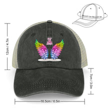 Cargar imagen en el visor de la galería, Gorra Vaquera Calada de Algodón Personalizable | Estilo Clásico y Fresco